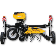 08. Cultivator / prasitoare ALP 9 sectii 2×500 litri cu fertilizare si carucior de transport
