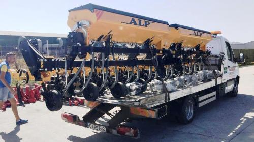 Livrare cultivator 9 sectii